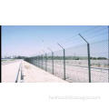 Chain link fence for security